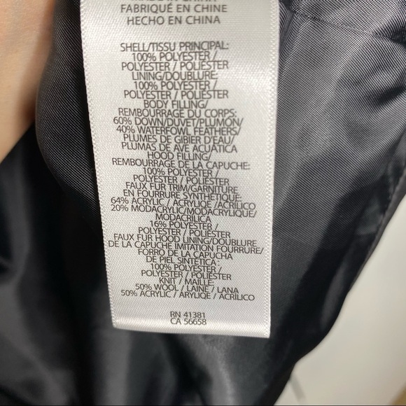 Lauren Ralph Lauren faux trim quilted parka jacket size XS NWT - Picture 12 of 16